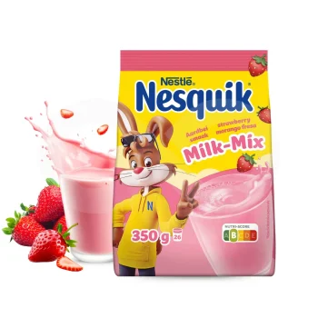 NESQUIK® Chocolat en Poudre Mélange De Lait Aux Fraises 350g
