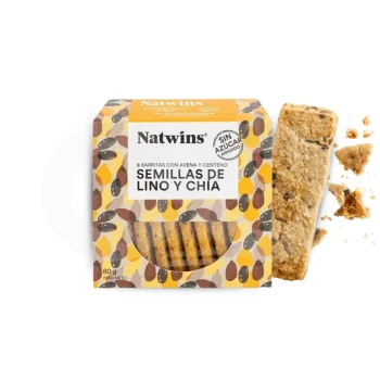 NATWINS® Biscuit Aux Graines De Lin Et De Chia 8 u.