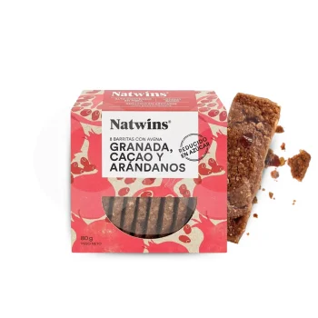 NATWINS® Biscuit à La Grenade Au Cacao Et Aux Myrtilles 8 u.