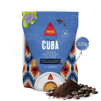 DELTA CAFÉS® Café Moulu Cuba 220g