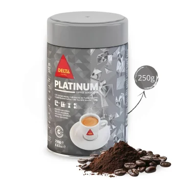 DELTA CAFÉS® Café Moulu Platinum 250g