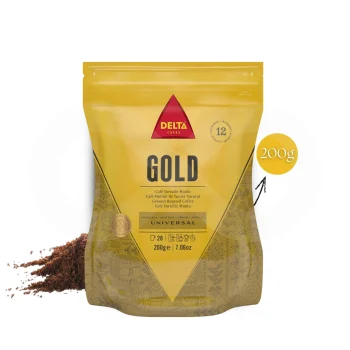 DELTA CAFÉS® Café Moulu Gold 200g