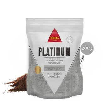 DELTA CAFÉS® Café Moulu Platinum 200g