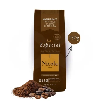 NICOLA® Café Moulu Lote Especial 250g