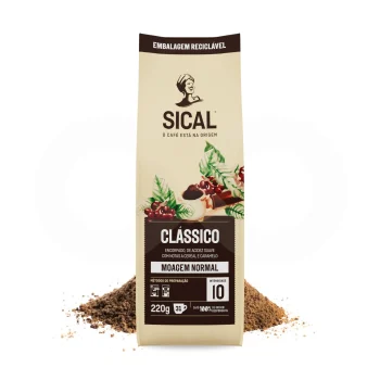 SICAL® Café Moulu Clássico Broyage Normal 220g