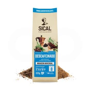 SICAL® Café Moulu Décaféiné 220g