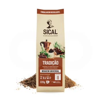 SICAL® Café Moulu Tradição 220g