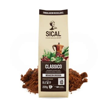 SICAL® Café Moulu Clássico Grossièrement 220g