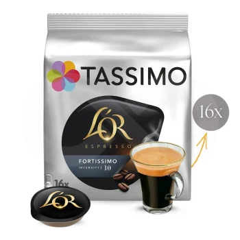 LOR® Capsules Tassimo Fortissimo 16 u.