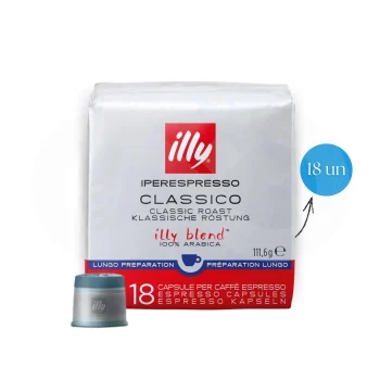 ILLY® Capsules Iperespresso Lungo 18 u.