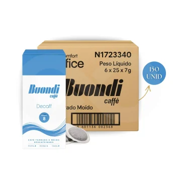 BUONDI® Pastilles Café Dosettes Decaf 150 u.