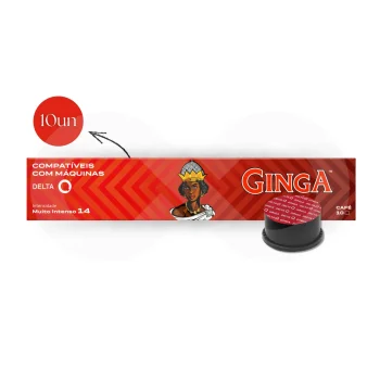 GINGA® Capsules Delta Q Muito Intenso Cápsulas 10 u.