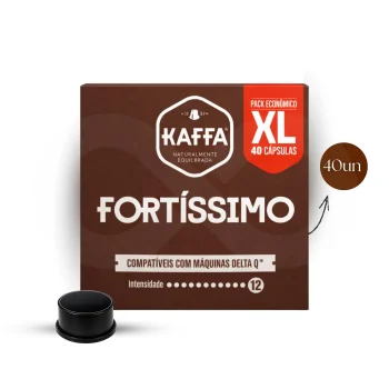 KAFFA® Capsules Delta Q Fortissimo XL 40 u.
