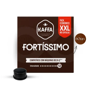 KAFFA® Capsules Delta Q Fortissimo XXL 60 u.