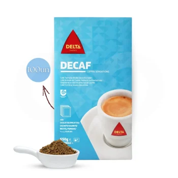 DELTA CAFÉS® Café Soluble Decaf 100 u.