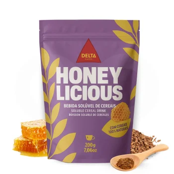 DELTA CAFÉS® Café Soluble Honey Licious 200g