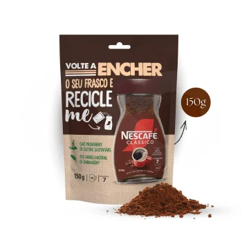 NESCAFÉ® Café Soluble Clássico Recharge 150g