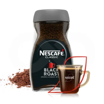 NESCAFÉ® Café Soluble Black Roast 200g