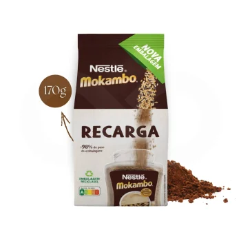 MOKAMBO® Café Soluble Cereais E Recharger 170g