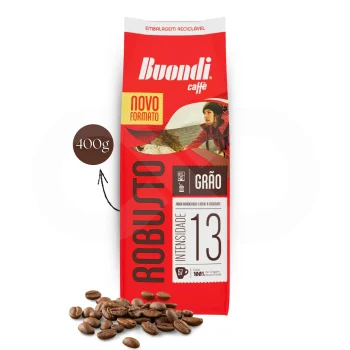 BUONDI® Café en Grains Robusto 400g