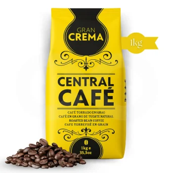CENTRAL CAFÉ® Café en Grains Gran Crema 1kg