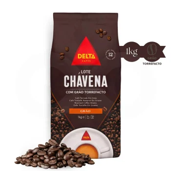 DELTA CAFÉS® Café Grains Torréfié Au Grain Lote Chávena 1kg