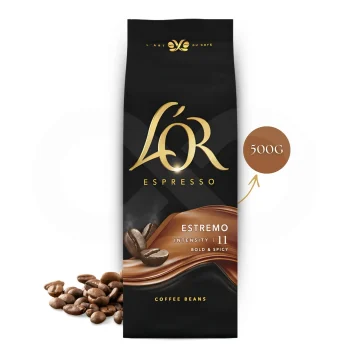 L´OR® Café en Grains Espresso Estremo 500g