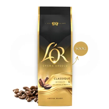 L´OR® Café en Grains Espresso Classique 500g