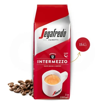SEGAFREDO® Café en Grains Intermezzo 1kg