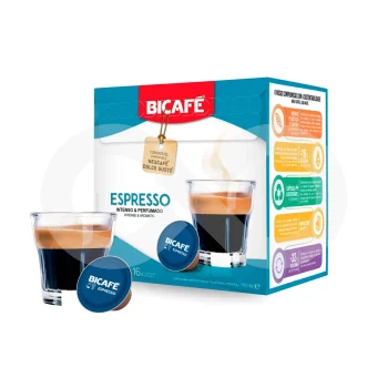 BICAFÉ® Capsules Dolce Gusto Espresso 16 u.