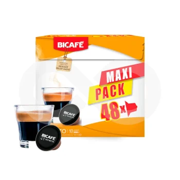 BICAFÉ® Capsules Dolce Gusto Ristretto Maxi Pack 48 u.