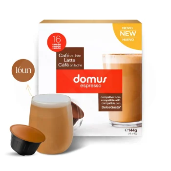 DOMUS® Capsules Dolce Gusto Latte 16 u.