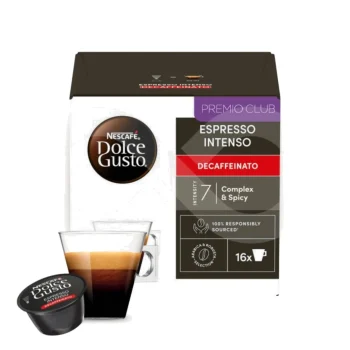 DOLCE GUSTO® Capsules DG Espresso Intenso Decaf 16 u.
