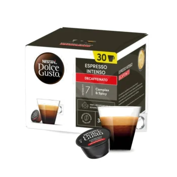 DOLCE GUSTO® Capsules DG Espresso Intenso Decaf 30 u.