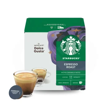 STARBUCKS® Capsules Dolce Gusto Espresso Roast 12 u.