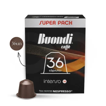BUONDI® Capsules Nespresso Intenso Super Pack 36 u.
