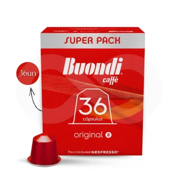 BUONDI® Capsules Nespresso Original Super Pack 36 u.