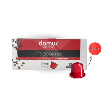 DOMUS® Capsules Nespresso Fortissimo 10 u.