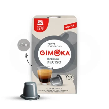 GIMOKA® Capsules Nespresso Deciso 30 u.