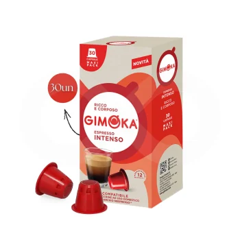 GIMOKA® Capsules Nespresso Intenso 30 u.