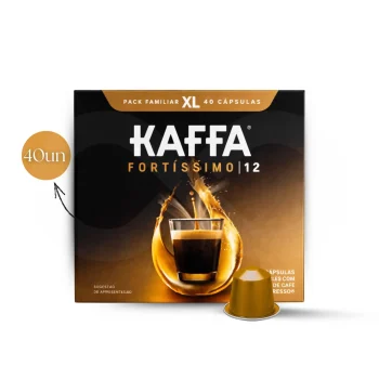 KAFFA® Capsules Nespresso Fortissimo XL 40 u.