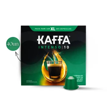 KAFFA® Capsules Nespresso Intenso XL 40 u.
