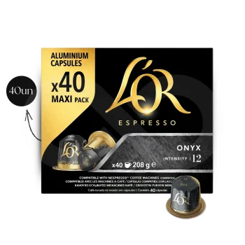 L´OR® Capsules Nespresso Onyx 40 u.