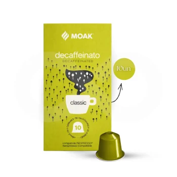 MOAK® Capsules Nespresso Décaféiné Classique 10 u.
