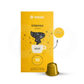 MOAK® Capsules Nespresso Intenso Soul 10 u.