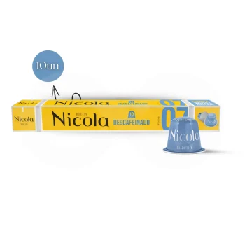 NICOLA® Capsules Nespresso Décaféiné 10 u.