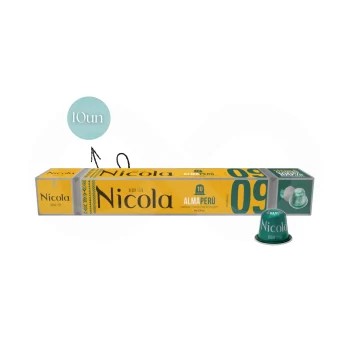 NICOLA® Capsules Nespresso Péru 10 u.