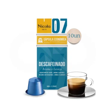 NICOLA® Capsules Nespresso Decaf 10 u.