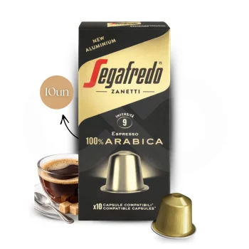 SEGAFREDO® Capsules Nespresso Supremo Arabica 10 u.