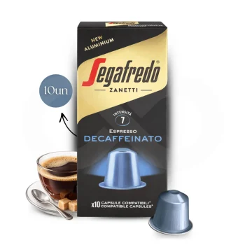 SEGAFREDO® Capsules Nespresso Decaffeinato 10 u.